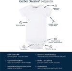 Gerber Unisex Baby 5-Pack Short Sleeve Variety Onesies Bodysuits Southwest 0-3 Months - Image 6